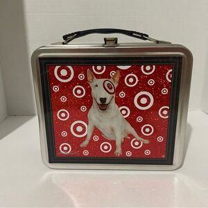 Target Bullseye lunch box collectible and rare